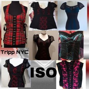 CORSET/TOP ISO!!